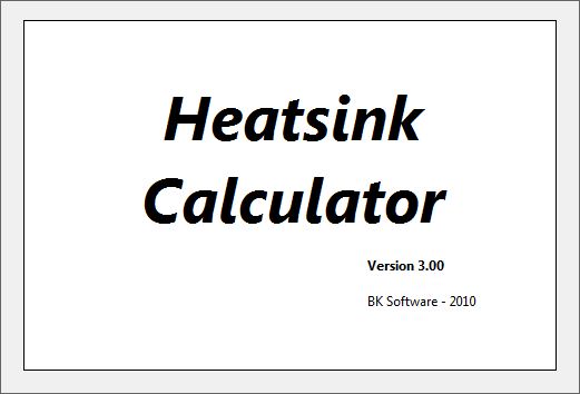 Heat Sink Calculator Bygselvhifi
